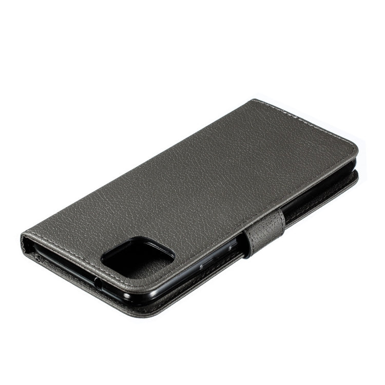 Feather Pattern Litchi Texture Horizontal Flip Leather Case with Wallet & Holder & Card Slots For Google Pixel 4XL