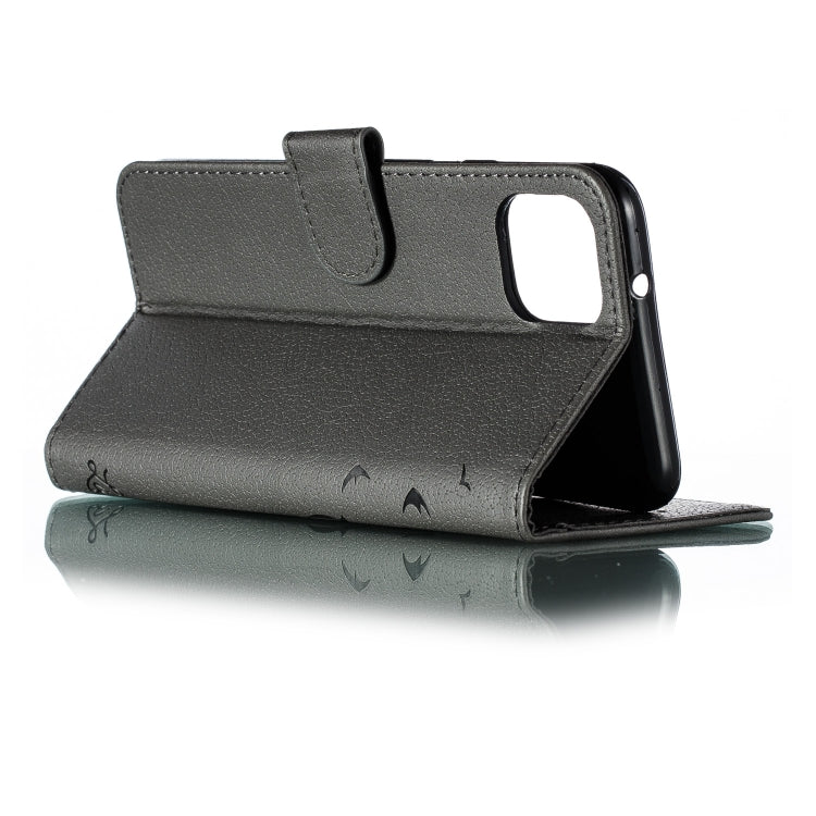 Feather Pattern Litchi Texture Horizontal Flip Leather Case with Wallet & Holder & Card Slots For Google Pixel 4XL