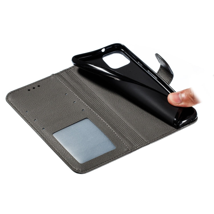 Feather Pattern Litchi Texture Horizontal Flip Leather Case with Wallet & Holder & Card Slots For Google Pixel 4XL