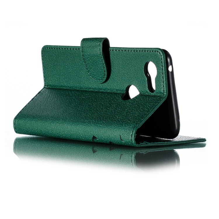 Feather Pattern Litchi Texture Horizontal Flip Leather Case with Wallet & Holder & Card Slots For Google Pixel 3
