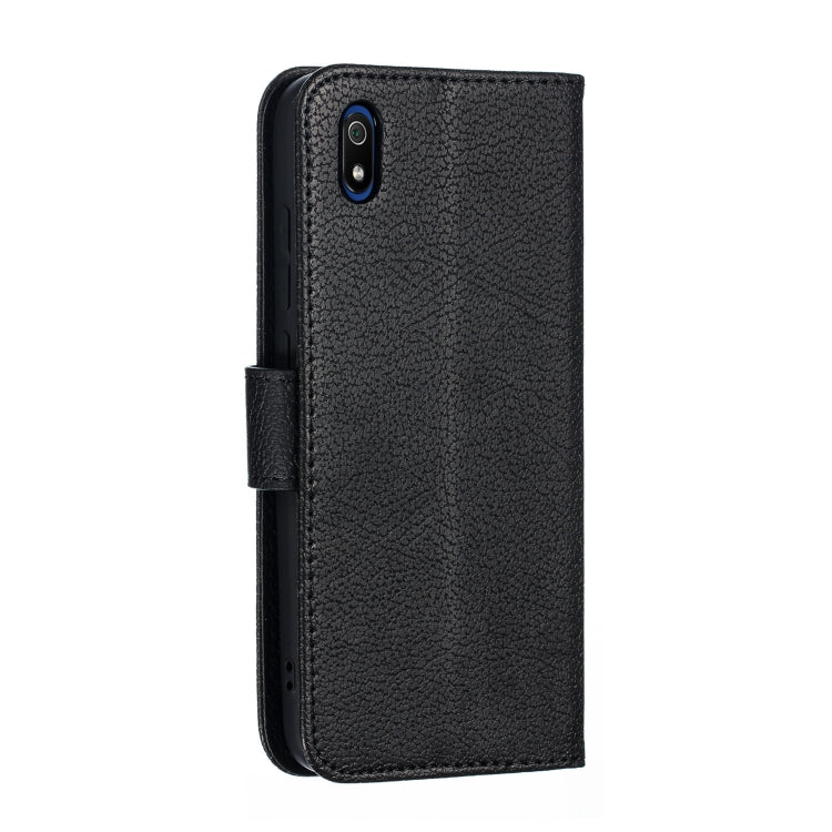 Feather Pattern Litchi Texture Horizontal Flip Leather Case with Wallet & Holder & Card Slots For Xiaomi Redmi 7A