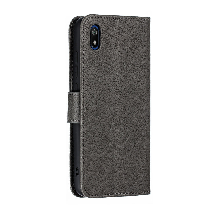 Feather Pattern Litchi Texture Horizontal Flip Leather Case with Wallet & Holder & Card Slots For Xiaomi Redmi 7A