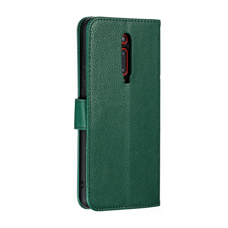 Feather Pattern Litchi Texture Horizontal Flip Leather Case with Wallet & Holder & Card Slots For Xiaomi Redmi K20