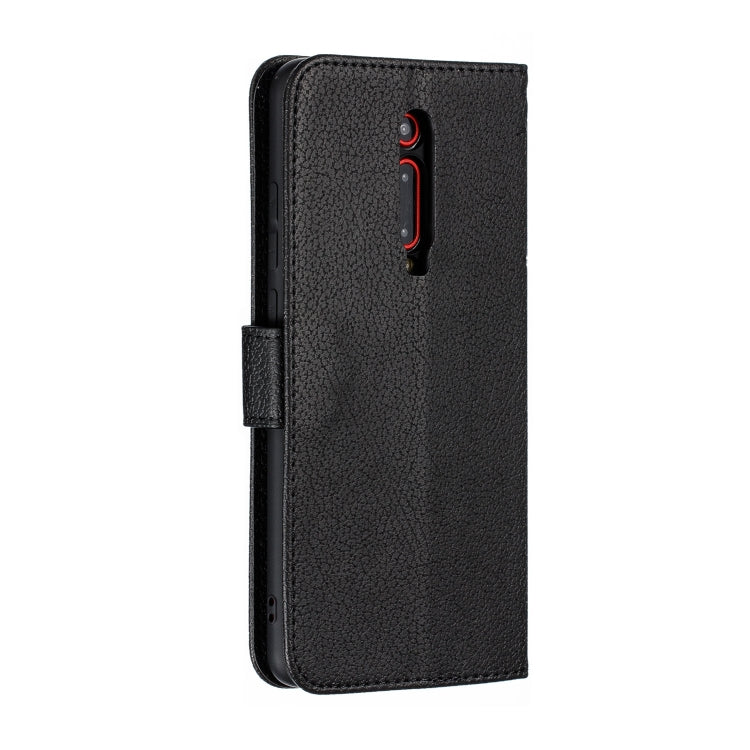 Feather Pattern Litchi Texture Horizontal Flip Leather Case with Wallet & Holder & Card Slots For Xiaomi Redmi K20