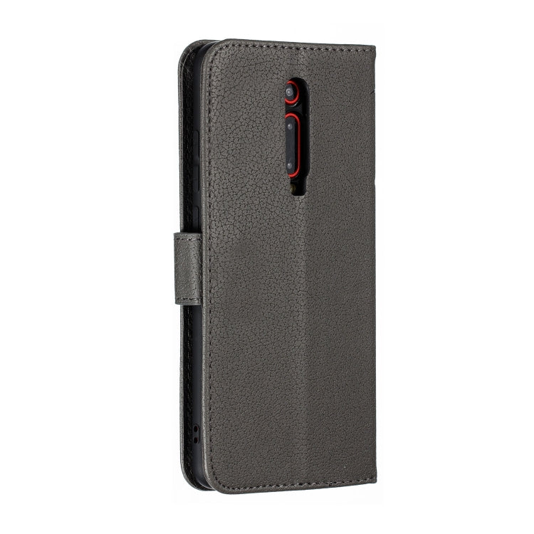 Feather Pattern Litchi Texture Horizontal Flip Leather Case with Wallet & Holder & Card Slots For Xiaomi Redmi K20