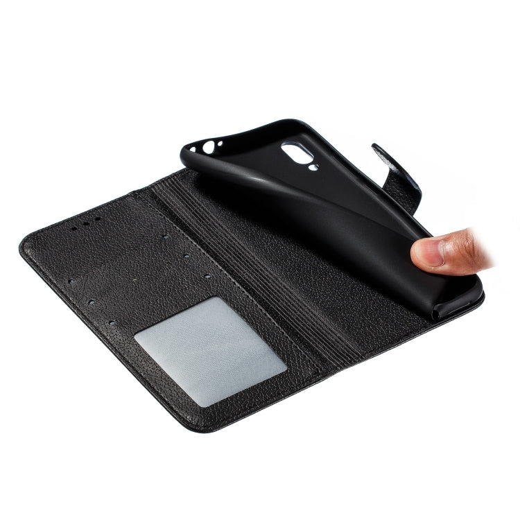 Feather Pattern Litchi Texture Horizontal Flip Leather Case with Wallet & Holder & Card Slots For Xiaomi Redmi Note 7