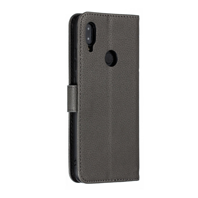 Feather Pattern Litchi Texture Horizontal Flip Leather Case with Wallet & Holder & Card Slots For Xiaomi Redmi Note 7