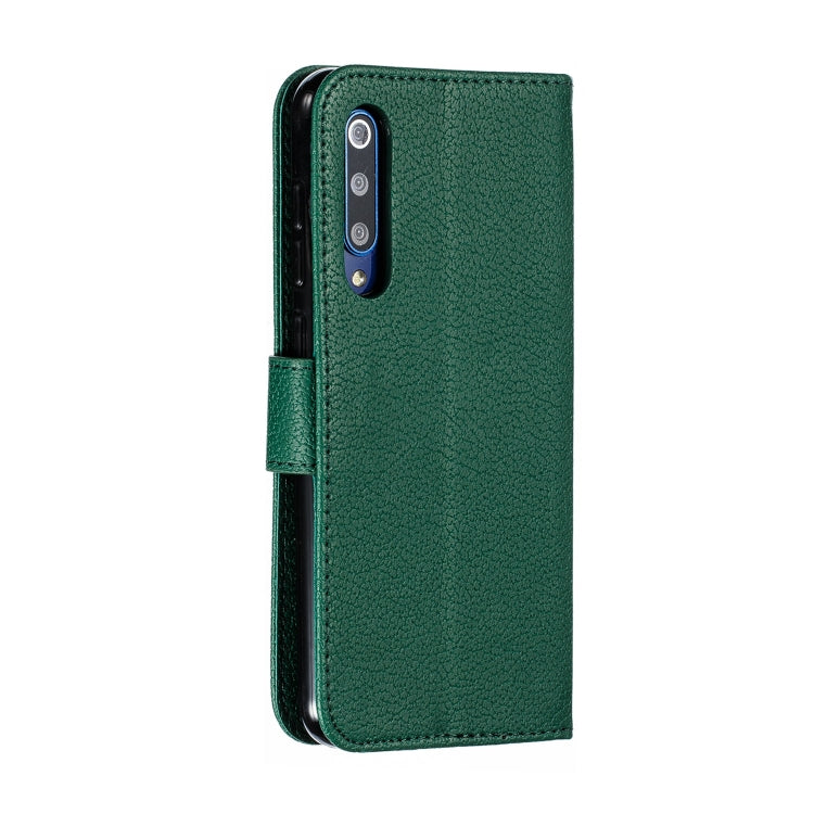 Feather Pattern Litchi Texture Horizontal Flip Leather Case with Wallet & Holder & Card Slots For Xiaomi Mi 9 SE