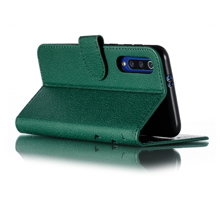 Feather Pattern Litchi Texture Horizontal Flip Leather Case with Wallet & Holder & Card Slots For Xiaomi Mi 9 SE