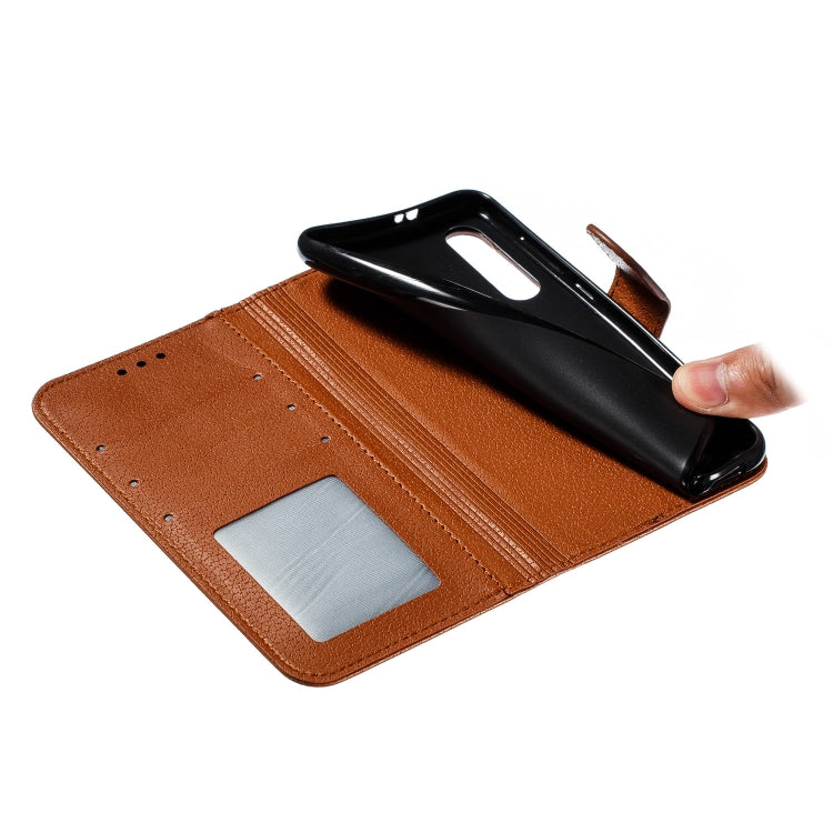 Feather Pattern Litchi Texture Horizontal Flip Leather Case with Wallet & Holder & Card Slots For Xiaomi Mi 9 SE