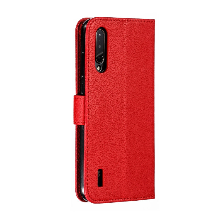 Feather Pattern Litchi Texture Horizontal Flip Leather Case with Wallet & Holder & Card Slots For Xiaomi Mi CC9