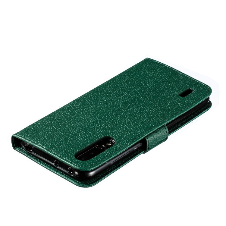 Feather Pattern Litchi Texture Horizontal Flip Leather Case with Wallet & Holder & Card Slots For Xiaomi Mi CC9