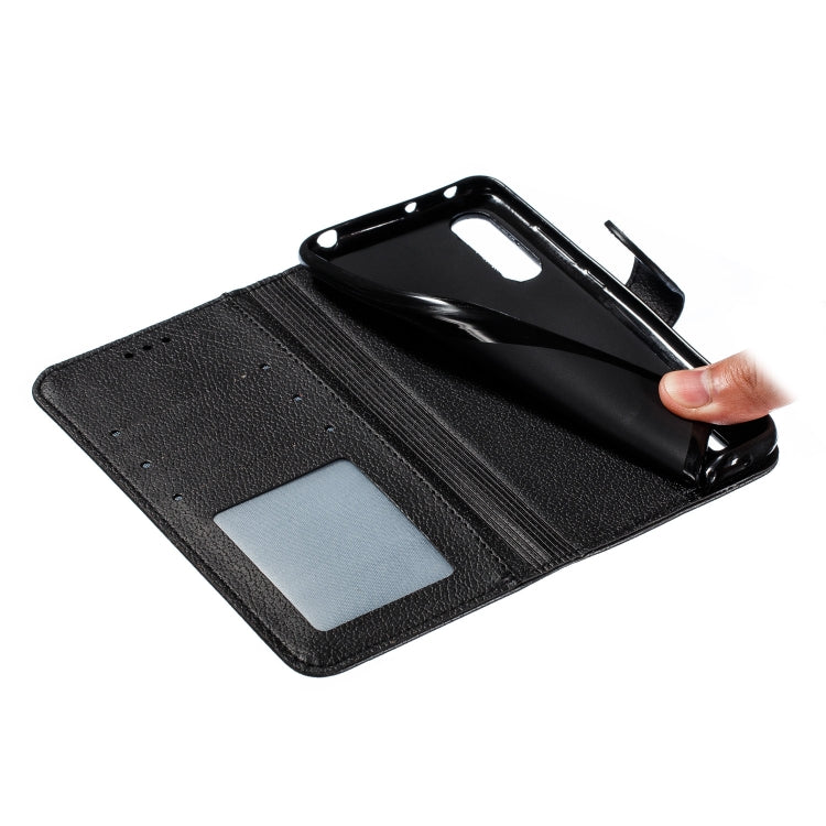 Feather Pattern Litchi Texture Horizontal Flip Leather Case with Wallet & Holder & Card Slots For Xiaomi Mi CC9