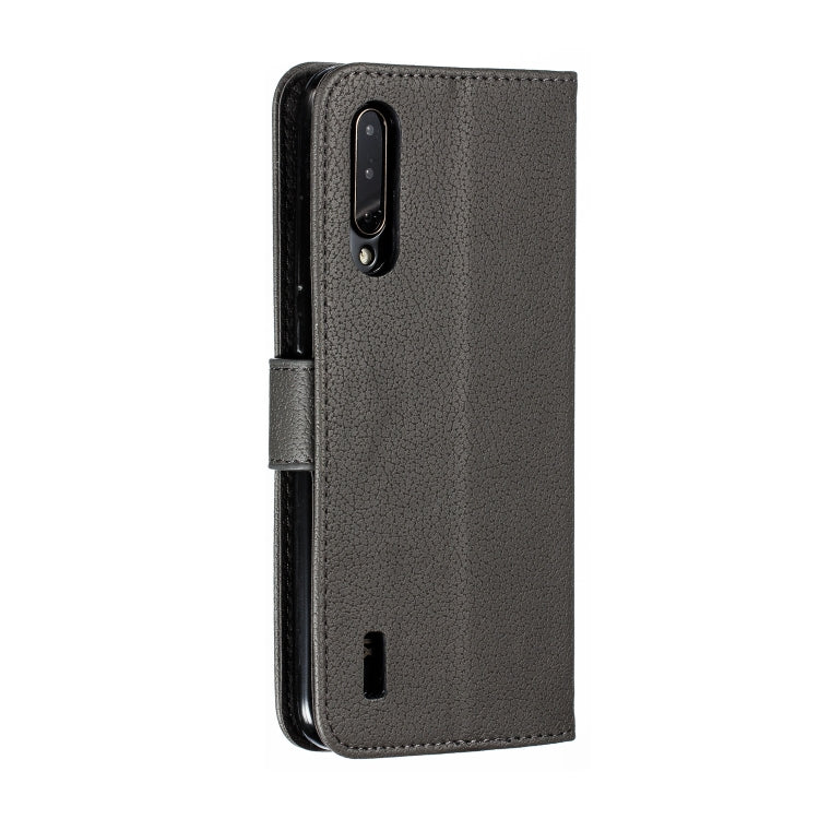 Feather Pattern Litchi Texture Horizontal Flip Leather Case with Wallet & Holder & Card Slots For Xiaomi Mi CC9