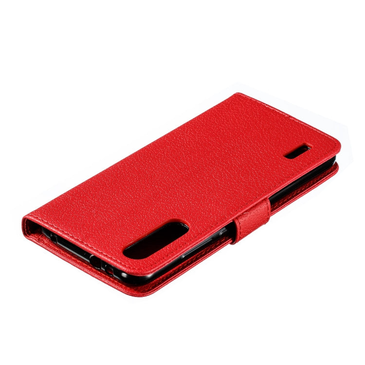 Feather Pattern Litchi Texture Horizontal Flip Leather Case with Wallet & Holder & Card Slots For Xiaomi Mi CC9e