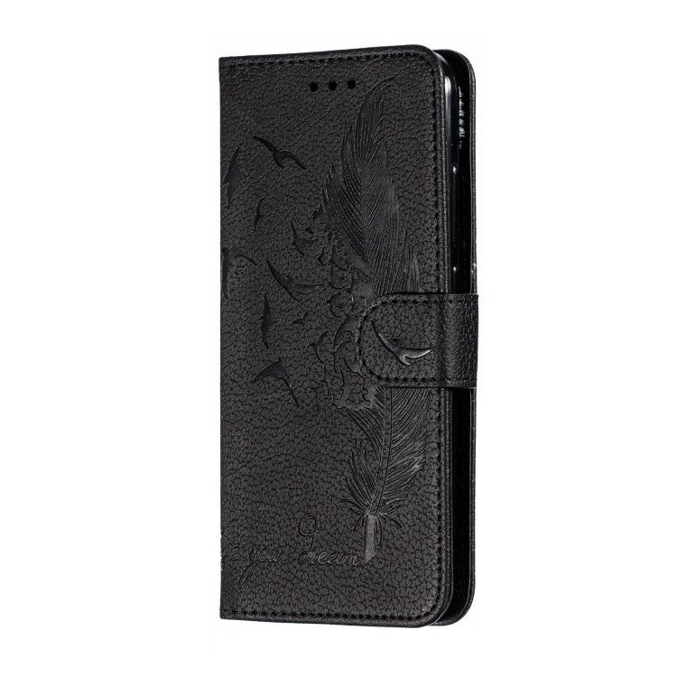 Feather Pattern Litchi Texture Horizontal Flip Leather Case with Wallet & Holder & Card Slots For Xiaomi Mi CC9e