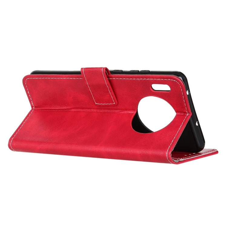 Retro Crazy Horse Texture Horizontal Flip Leather Case with Holder & Card Slots & Wallet & Photo Frame for Huawei Mate 30 Pro