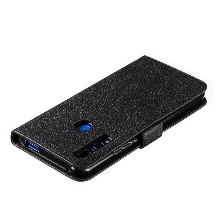Feather Pattern Litchi Texture Horizontal Flip Leather Case with Wallet & Holder & Card Slots For Huawei P Smart Z / Y9 Prime (2019)