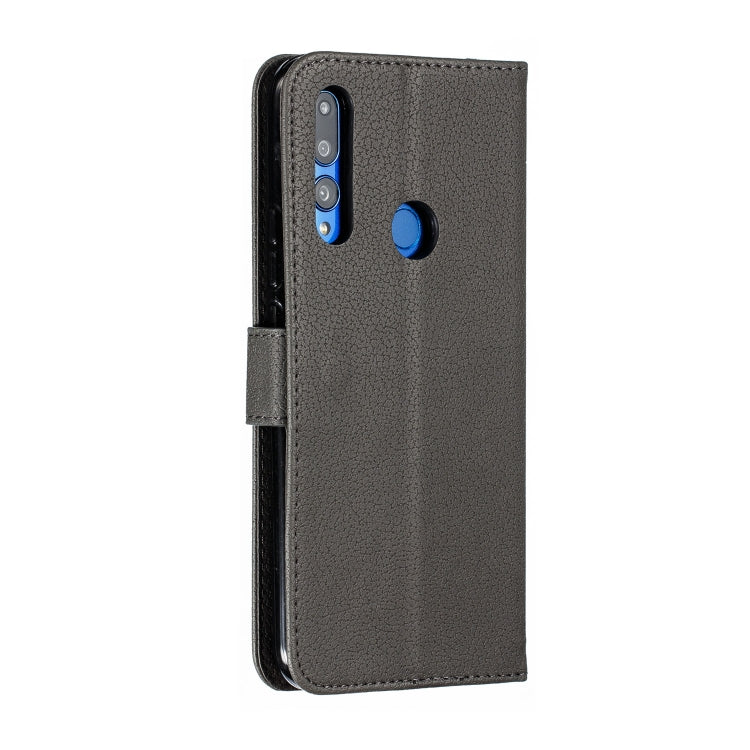 Feather Pattern Litchi Texture Horizontal Flip Leather Case with Wallet & Holder & Card Slots For Huawei P Smart Z / Y9 Prime (2019)