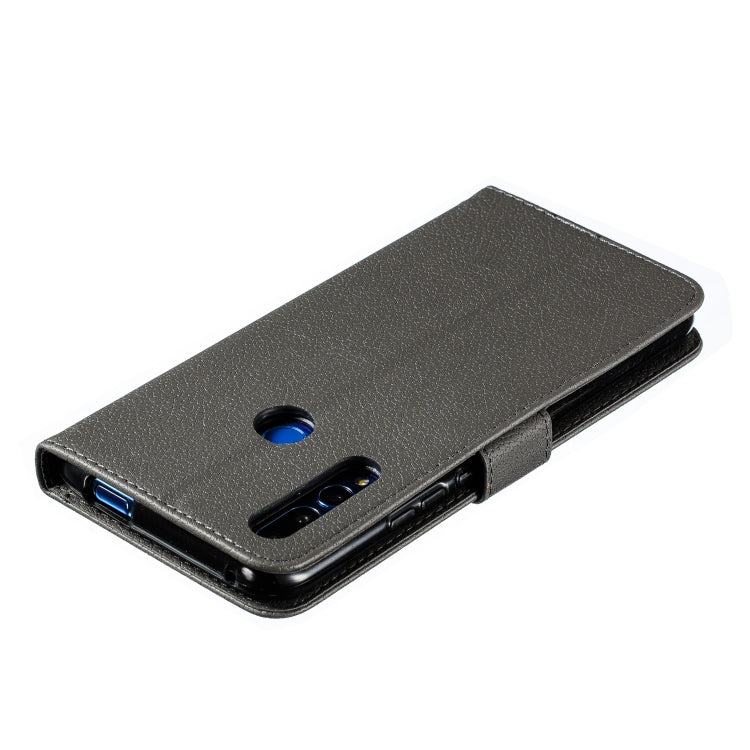 Feather Pattern Litchi Texture Horizontal Flip Leather Case with Wallet & Holder & Card Slots For Huawei P Smart Z / Y9 Prime (2019)