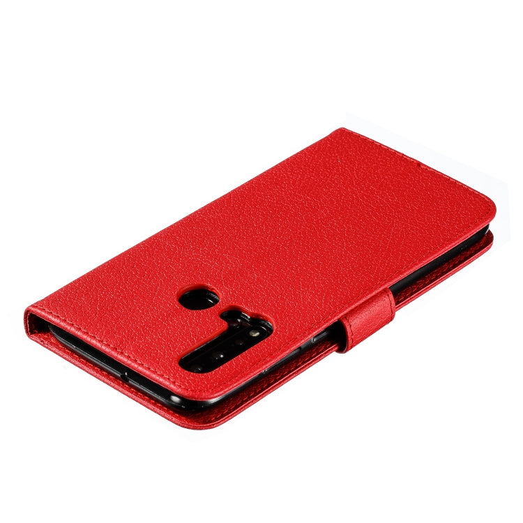 Feather Pattern Litchi Texture Horizontal Flip Leather Case with Wallet & Holder & Card Slots For Huawei P20 Lite (2019) / Nova 5i