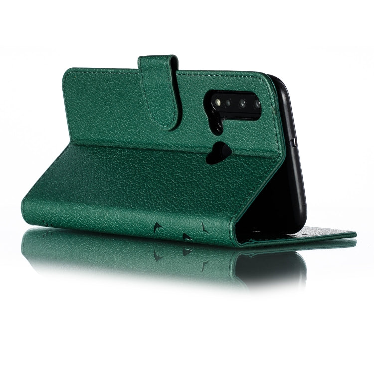Feather Pattern Litchi Texture Horizontal Flip Leather Case with Wallet & Holder & Card Slots For Huawei P20 Lite (2019) / Nova 5i