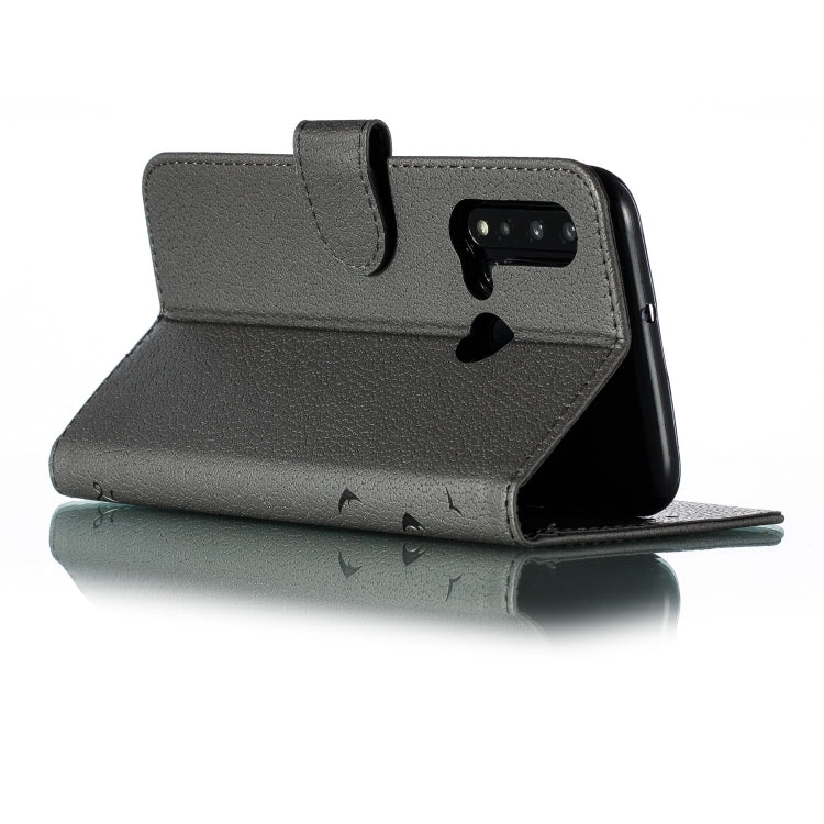 Feather Pattern Litchi Texture Horizontal Flip Leather Case with Wallet & Holder & Card Slots For Huawei P20 Lite (2019) / Nova 5i