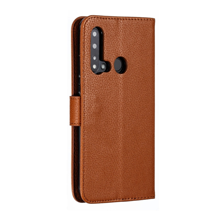 Feather Pattern Litchi Texture Horizontal Flip Leather Case with Wallet & Holder & Card Slots For Huawei P20 Lite (2019) / Nova 5i