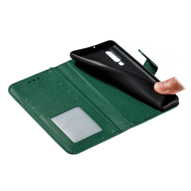 Feather Pattern Litchi Texture Horizontal Flip Leather Case with Wallet & Holder & Card Slots For Huawei P30