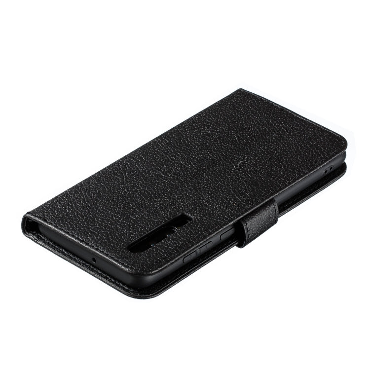 Feather Pattern Litchi Texture Horizontal Flip Leather Case with Wallet & Holder & Card Slots For Huawei P30