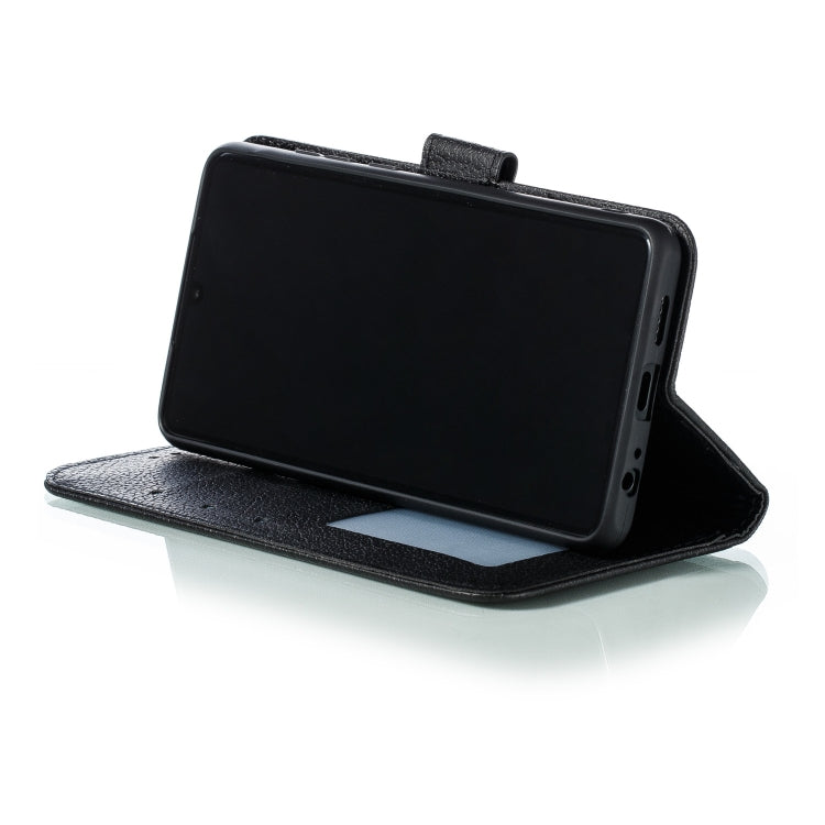 Feather Pattern Litchi Texture Horizontal Flip Leather Case with Wallet & Holder & Card Slots For Huawei P30