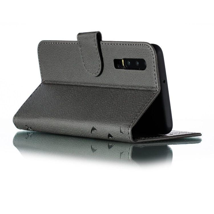 Feather Pattern Litchi Texture Horizontal Flip Leather Case with Wallet & Holder & Card Slots For Huawei P30