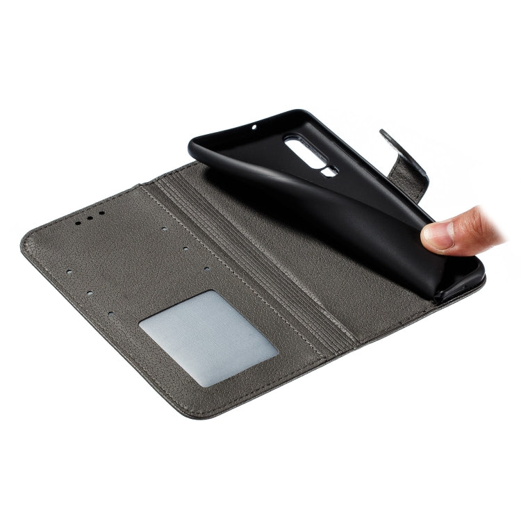 Feather Pattern Litchi Texture Horizontal Flip Leather Case with Wallet & Holder & Card Slots For Huawei P30