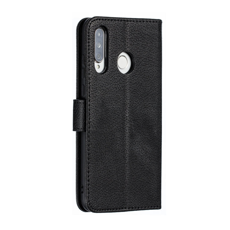 Feather Pattern Litchi Texture Horizontal Flip Leather Case with Wallet & Holder & Card Slots For Huawei P30 Lite