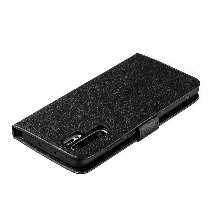 Feather Pattern Litchi Texture Horizontal Flip Leather Case with Wallet & Holder & Card Slots For Huawei P30 Pro