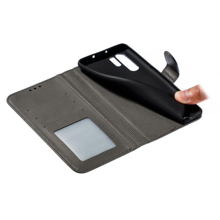 Feather Pattern Litchi Texture Horizontal Flip Leather Case with Wallet & Holder & Card Slots For Huawei P30 Pro