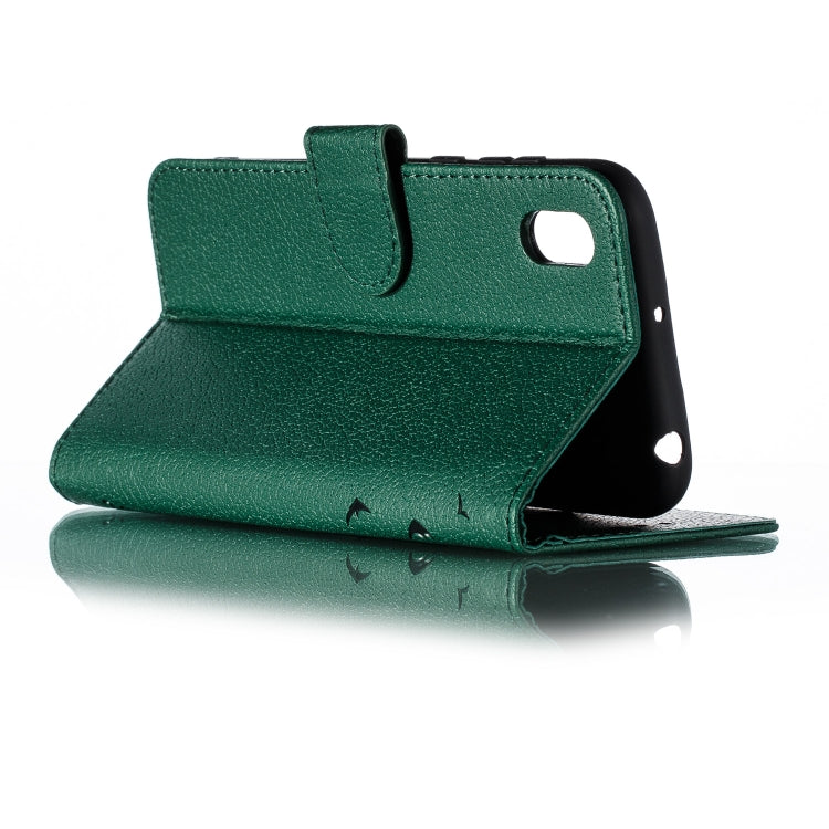 Feather Pattern Litchi Texture Horizontal Flip Leather Case with Wallet & Holder & Card Slots For Huawei Y5 (2019) / Honor 8S