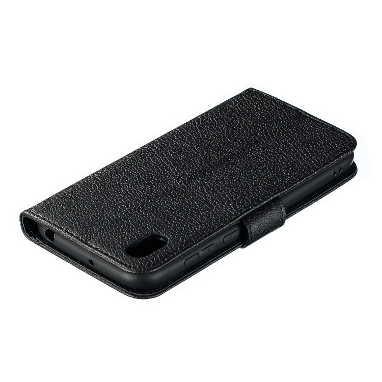 Feather Pattern Litchi Texture Horizontal Flip Leather Case with Wallet & Holder & Card Slots For Huawei Y5 (2019) / Honor 8S