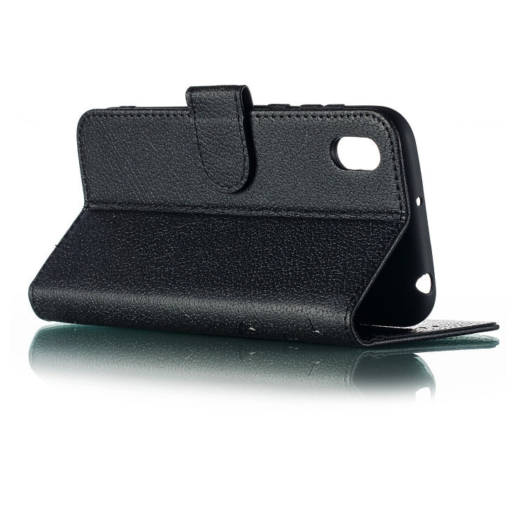 Feather Pattern Litchi Texture Horizontal Flip Leather Case with Wallet & Holder & Card Slots For Huawei Y5 (2019) / Honor 8S