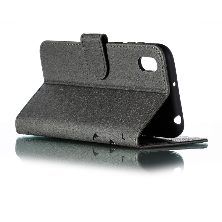 Feather Pattern Litchi Texture Horizontal Flip Leather Case with Wallet & Holder & Card Slots For Huawei Y5 (2019) / Honor 8S