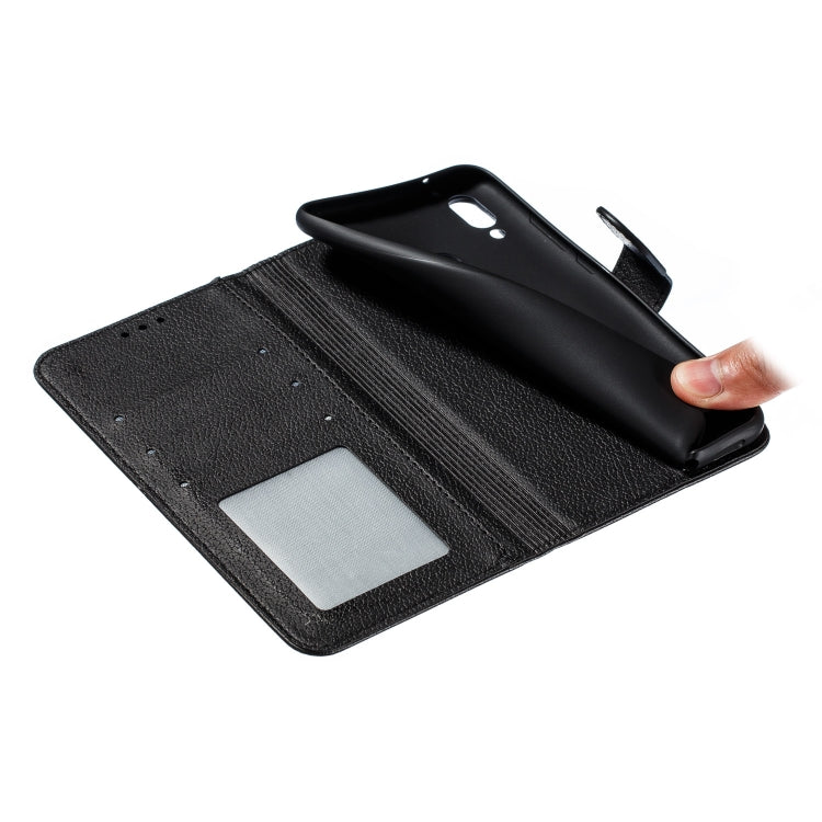 Feather Pattern Litchi Texture Horizontal Flip Leather Case with Wallet & Holder & Card Slots For Huawei Y9 (2019)