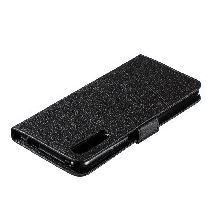 Feather Pattern Litchi Texture Horizontal Flip Leather Case with Wallet & Holder & Card Slots For Huawei Honor 9X Pro