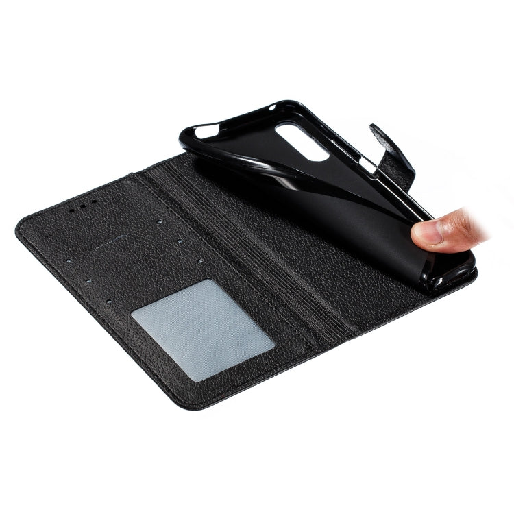 Feather Pattern Litchi Texture Horizontal Flip Leather Case with Wallet & Holder & Card Slots For Huawei Honor 9X Pro
