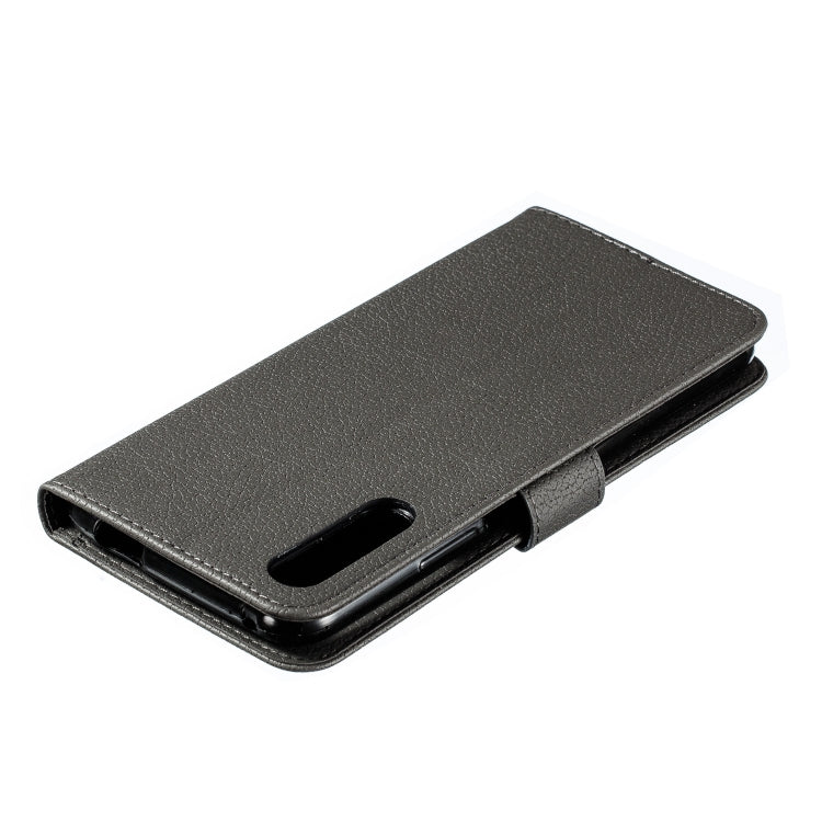 Feather Pattern Litchi Texture Horizontal Flip Leather Case with Wallet & Holder & Card Slots For Huawei Honor 9X Pro