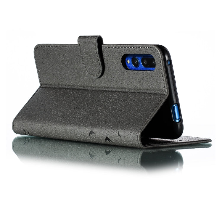 Feather Pattern Litchi Texture Horizontal Flip Leather Case with Wallet & Holder & Card Slots For Huawei Honor 9X Pro
