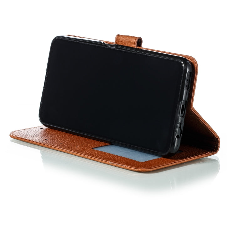 Feather Pattern Litchi Texture Horizontal Flip Leather Case with Wallet & Holder & Card Slots For Huawei Honor 9X Pro