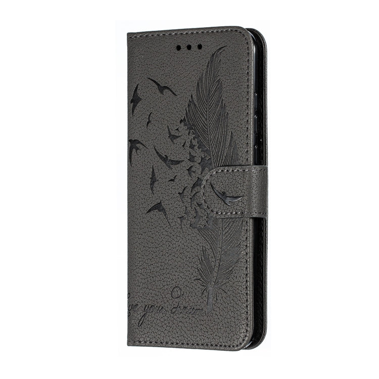 Feather Pattern Litchi Texture Horizontal Flip Leather Case with Wallet & Holder & Card Slots For Huawei Honor 10i / P Smart+ 2019 / Honor 20i / Honor 10 Lite