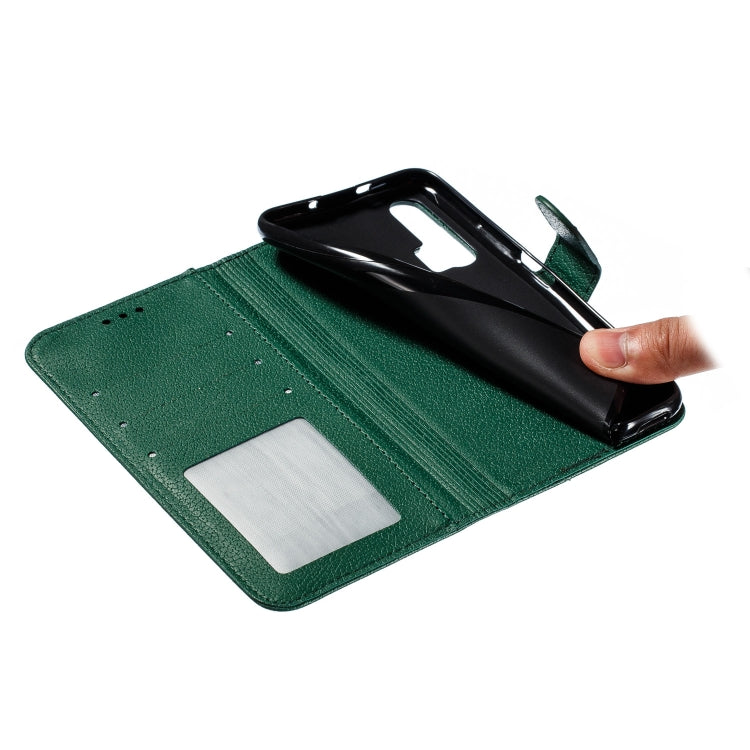 Feather Pattern Litchi Texture Horizontal Flip Leather Case with Wallet & Holder & Card Slots For Huawei Honor 20 Pro