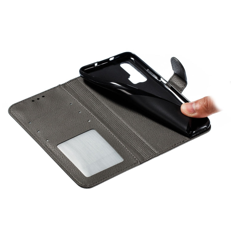 Feather Pattern Litchi Texture Horizontal Flip Leather Case with Wallet & Holder & Card Slots For Huawei Honor 20 Pro