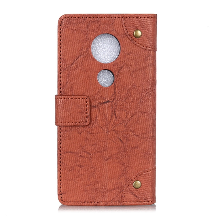 Copper Buckle Retro Crazy Horse Texture Horizontal Flip Leather Case with Holder & Card Slots & Wallet for Nokia 6.2 / 7.2